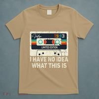I Have No Idea What This Is Retro Cassette 80s 90s Outfit T-Shirt thumb 5