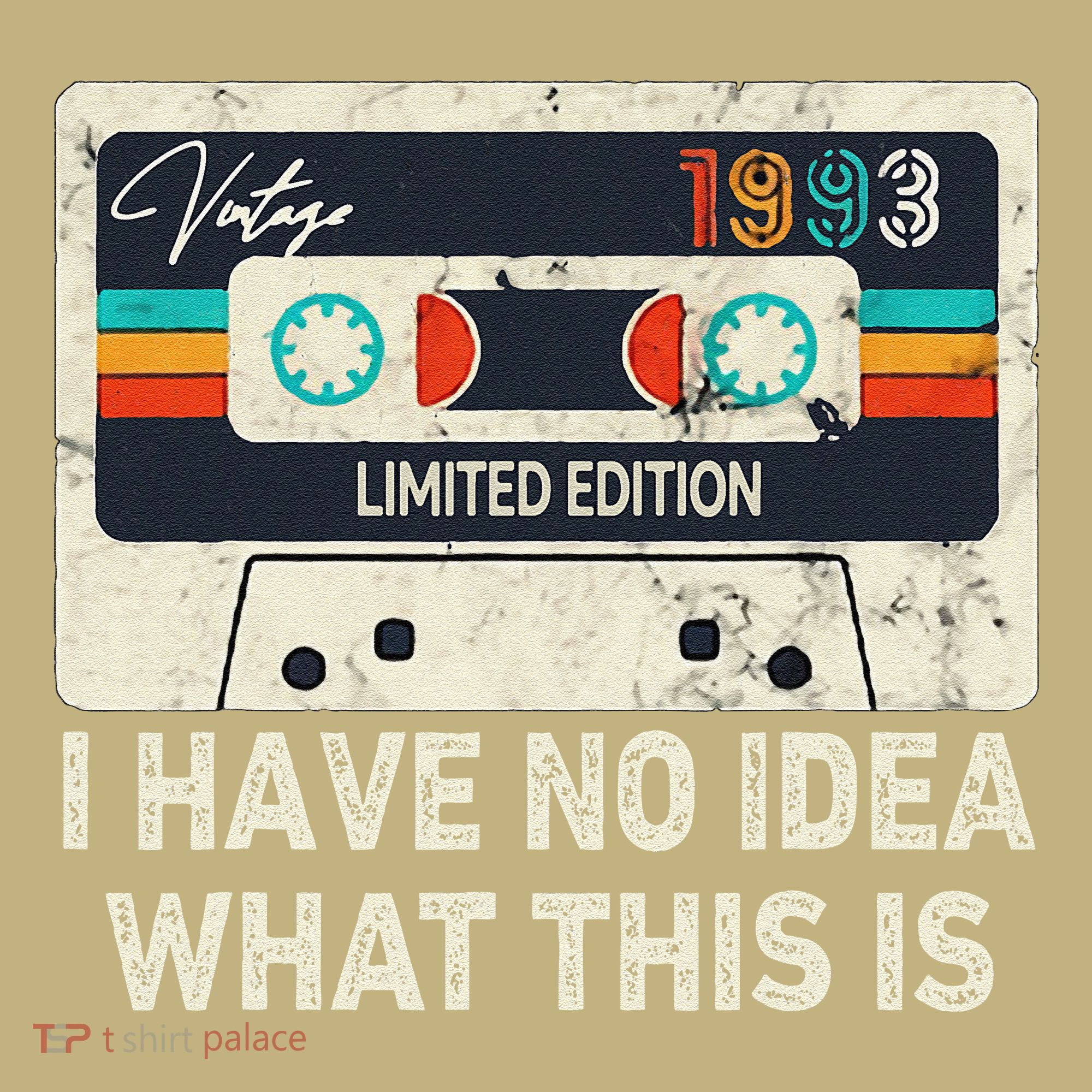 I Have No Idea What This Is Retro Cassette 80s 90s Outfit Mousepad