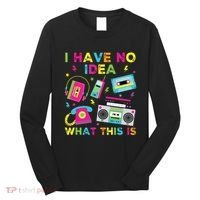 I Have No Idea What This Is 70s 80s 90s Long Sleeve Shirt thumb 0