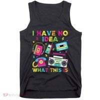 I Have No Idea What This Is 70s 80s 90s Tank Top thumb 0