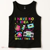 I Have No Idea What This Is 70s 80s 90s Tank Top thumb 2