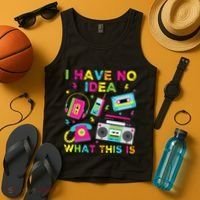 I Have No Idea What This Is 70s 80s 90s Tank Top thumb 4