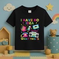 I Have No Idea What This Is 70s 80s 90s Toddler T-Shirt thumb 3