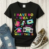 I Have No Idea What This Is 70s 80s 90s Women's T-Shirt thumb 3