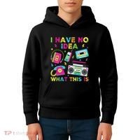 I Have No Idea What This Is 70s 80s 90s Kids Hoodie thumb 4
