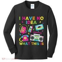 I Have No Idea What This Is 70s 80s 90s Kids Long Sleeve Shirt thumb 0