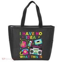 I Have No Idea What This Is 70s 80s 90s Tote Bag thumb 0