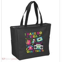 I Have No Idea What This Is 70s 80s 90s Tote Bag thumb 2