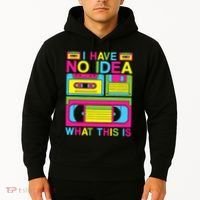 I Have No Idea What This Is 80s 90s Outfit Hoodie thumb 2