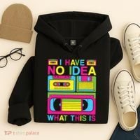I Have No Idea What This Is 80s 90s Outfit Hoodie thumb 4
