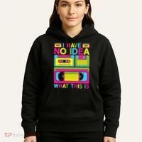 I Have No Idea What This Is 80s 90s Outfit Hoodie thumb 5