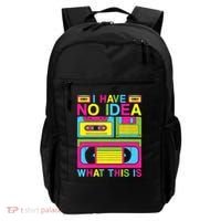 I Have No Idea What This Is 80s 90s Outfit Backpack thumb 0