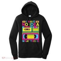 I Have No Idea What This Is 80s 90s Outfit Women's Hoodie thumb 0