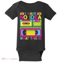 I Have No Idea What This Is 80s 90s Outfit Baby Bodysuit thumb 0