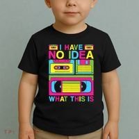 I Have No Idea What This Is 80s 90s Outfit Toddler T-Shirt thumb 2