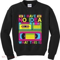 I Have No Idea What This Is 80s 90s Outfit Kids Sweatshirt thumb 0