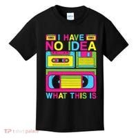 I Have No Idea What This Is 80s 90s Outfit Kids T-Shirt thumb 0