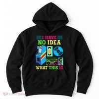 I Have No Idea What This Is 70s 80s 90s Themed Collection Hoodie thumb 0