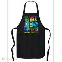 I Have No Idea What This Is 70s 80s 90s Themed Collection Apron thumb 0