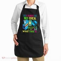 I Have No Idea What This Is 70s 80s 90s Themed Collection Apron thumb 2