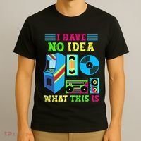 I Have No Idea What This Is 70s 80s 90s Themed Collection T-Shirt thumb 3