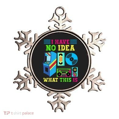I Have No Idea What This Is 70s 80s 90s Themed Collection Ornament