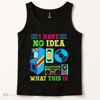 I Have No Idea What This Is 70s 80s 90s Themed Collection Tank Top thumb 2