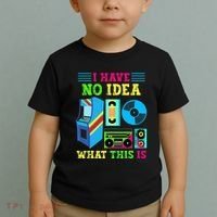 I Have No Idea What This Is 70s 80s 90s Themed Collection Toddler T-Shirt thumb 2