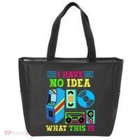 I Have No Idea What This Is 70s 80s 90s Themed Collection Tote Bag thumb 0