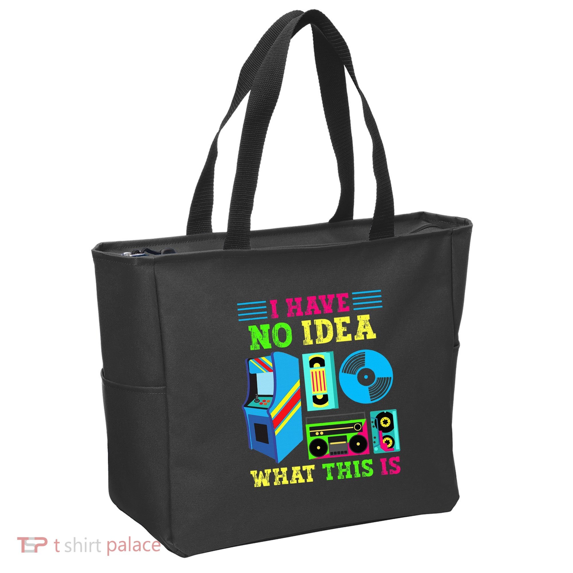 I Have No Idea What This Is 70s 80s 90s Themed Collection Tote Bag