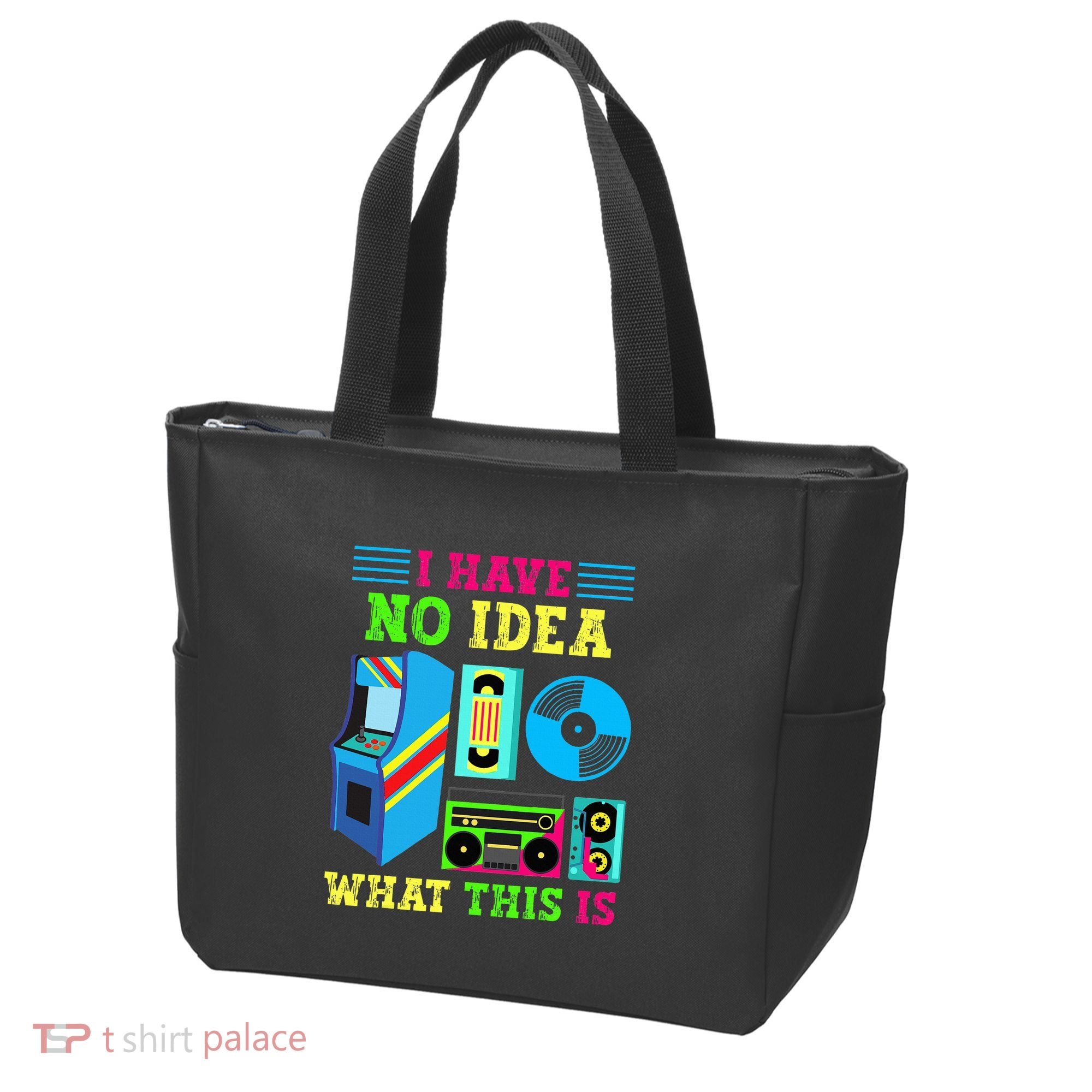 I Have No Idea What This Is 70s 80s 90s Themed Collection Tote Bag