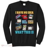 I Have No Idea What This Is 70s 80s 90s Theme Sweatshirt thumb 0