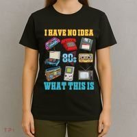 I Have No Idea What This Is 70s 80s 90s Theme T-Shirt thumb 4