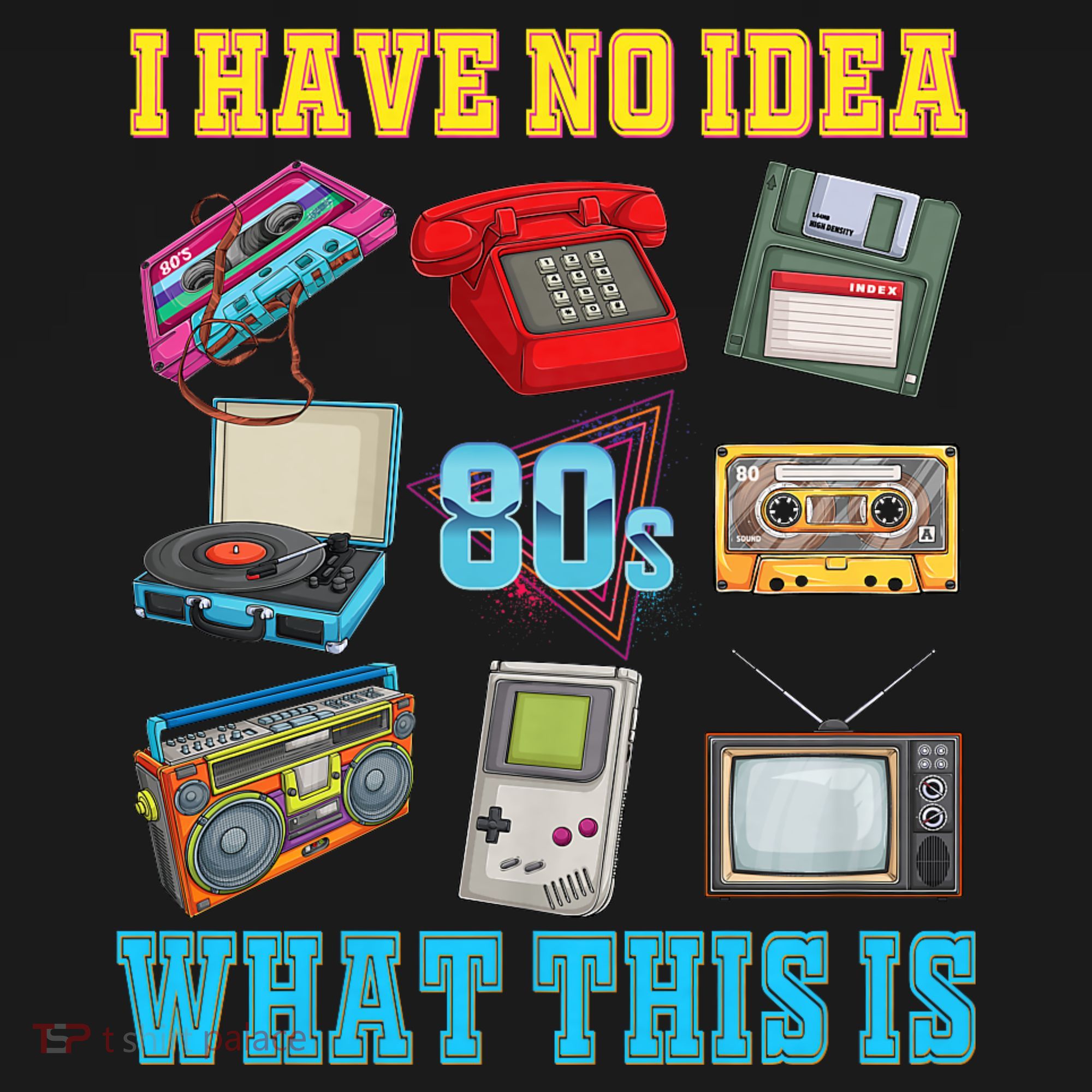 I Have No Idea What This Is 70s 80s 90s Theme Baby Bodysuit