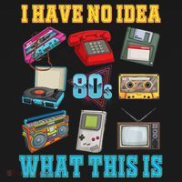 I Have No Idea What This Is 70s 80s 90s Theme Tank Top thumb 6