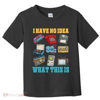 I Have No Idea What This Is 70s 80s 90s Theme Toddler T-Shirt thumb 0