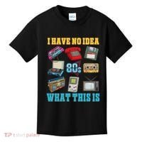 I Have No Idea What This Is 70s 80s 90s Theme Kids T-Shirt thumb 0