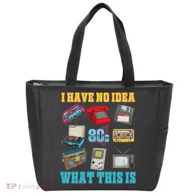 I Have No Idea What This Is 70s 80s 90s Theme Tote Bag