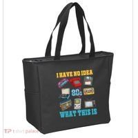 I Have No Idea What This Is 70s 80s 90s Theme Tote Bag thumb 2