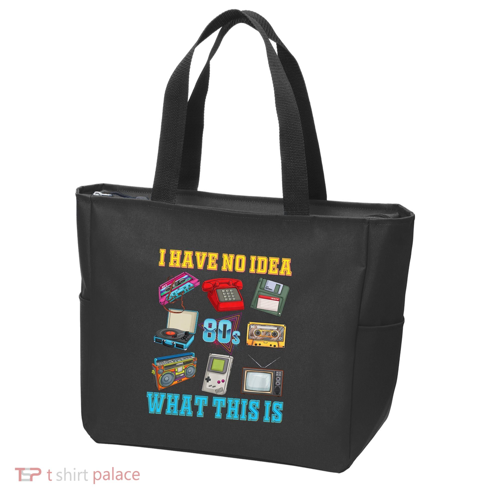 I Have No Idea What This Is 70s 80s 90s Theme Tote Bag