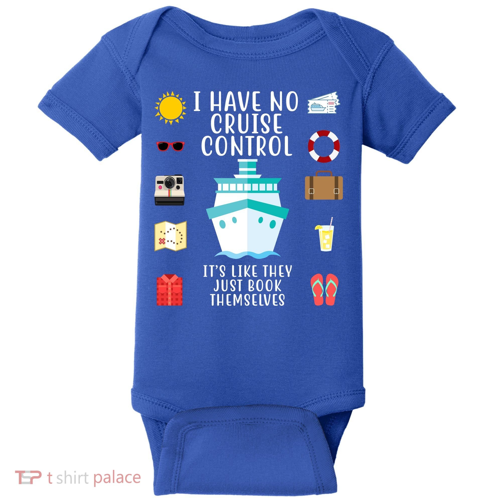 I Have No Cruise Control Funny Baby Bodysuit