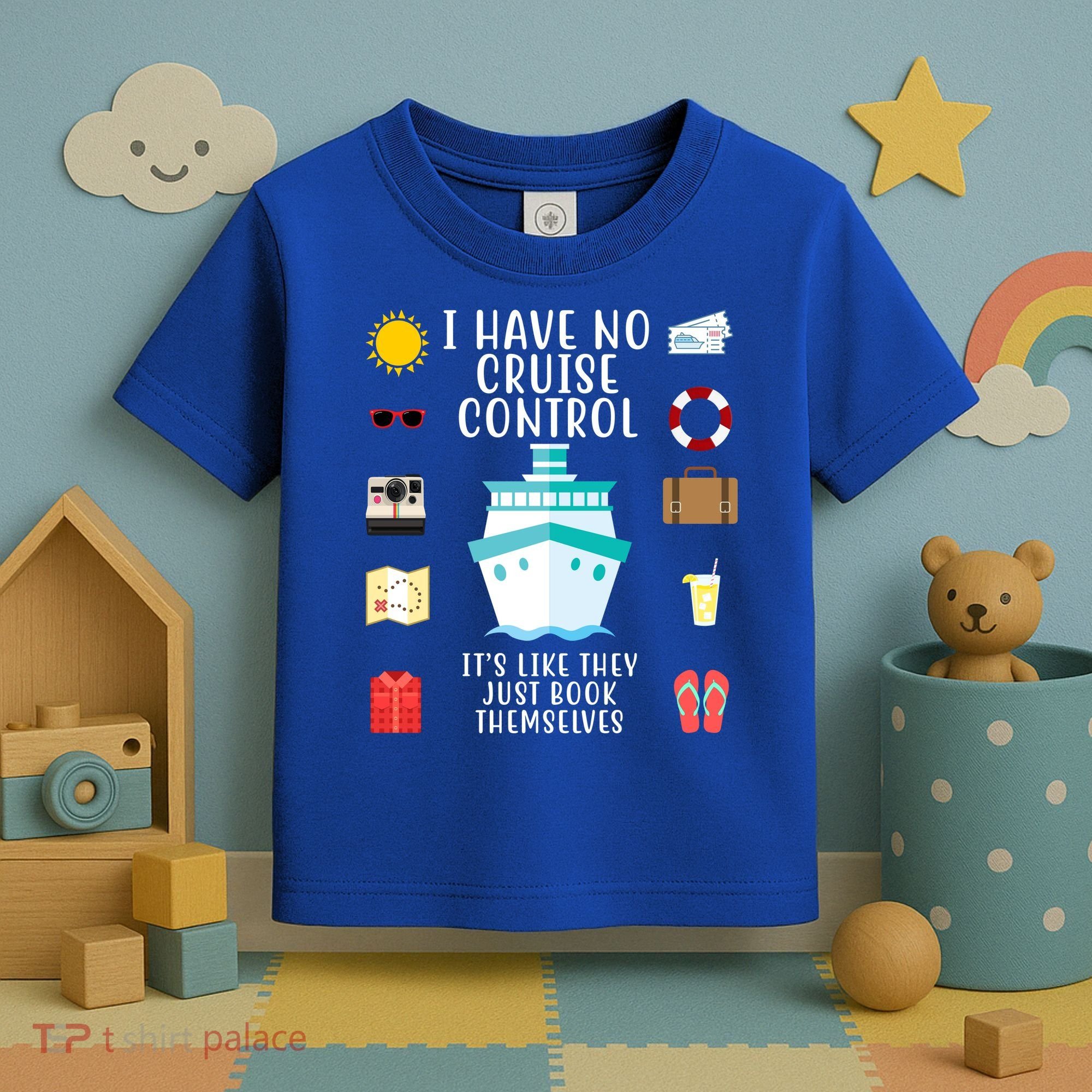 I Have No Cruise Control Funny Toddler T-Shirt