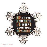 I Have No Shelf Control Funny Library Reading Lovers Ornament thumb 0