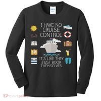I Have No Cruise Control Cruise Kids Long Sleeve Shirt thumb 0