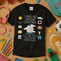 I Have No Cruise Control Cruise Kids T-Shirt thumb 3