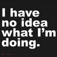 I Have No Idea What I'm Doing Funny Slogan Ornament thumb 1
