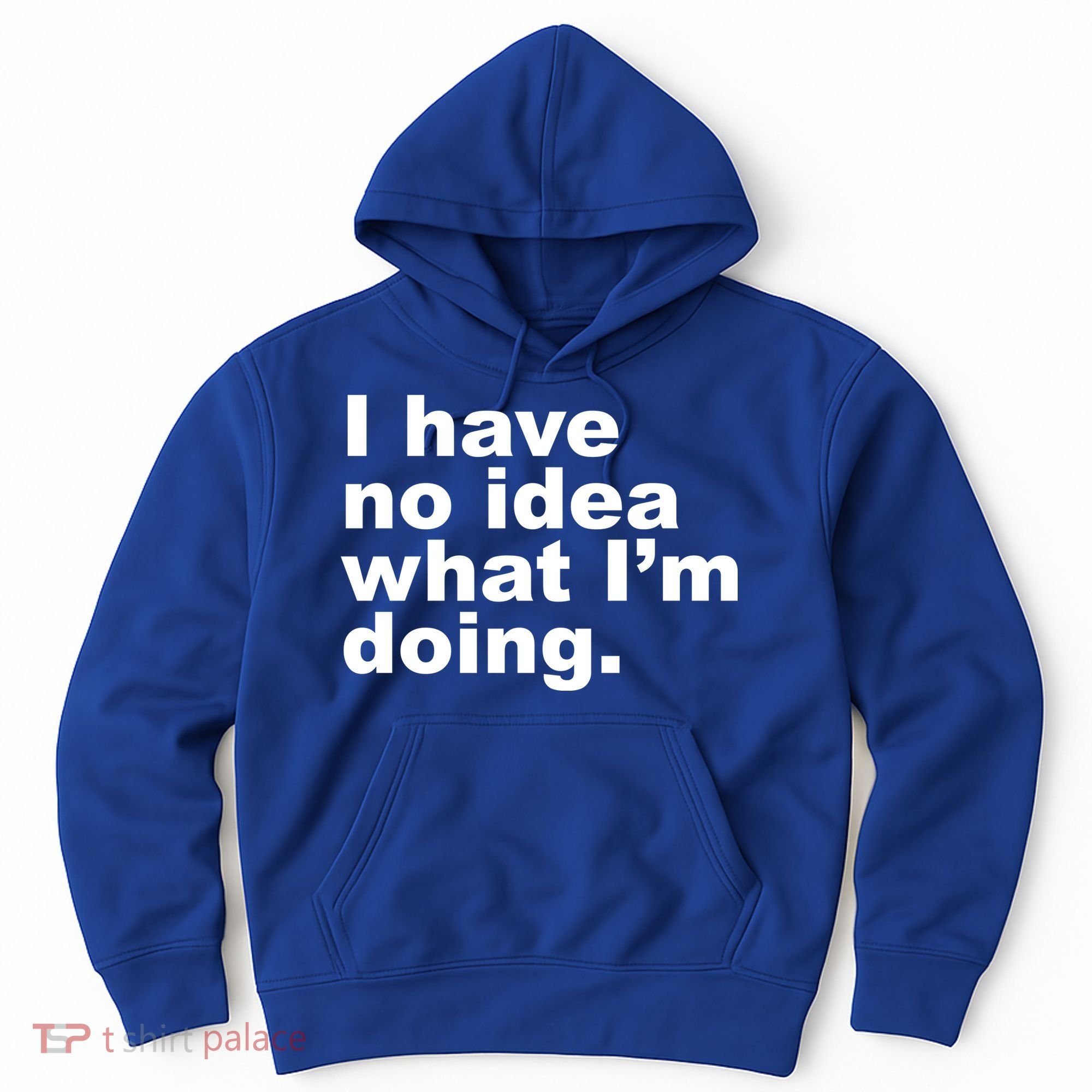 I Have No Idea What I'm Doing Funny Slogan Hoodie