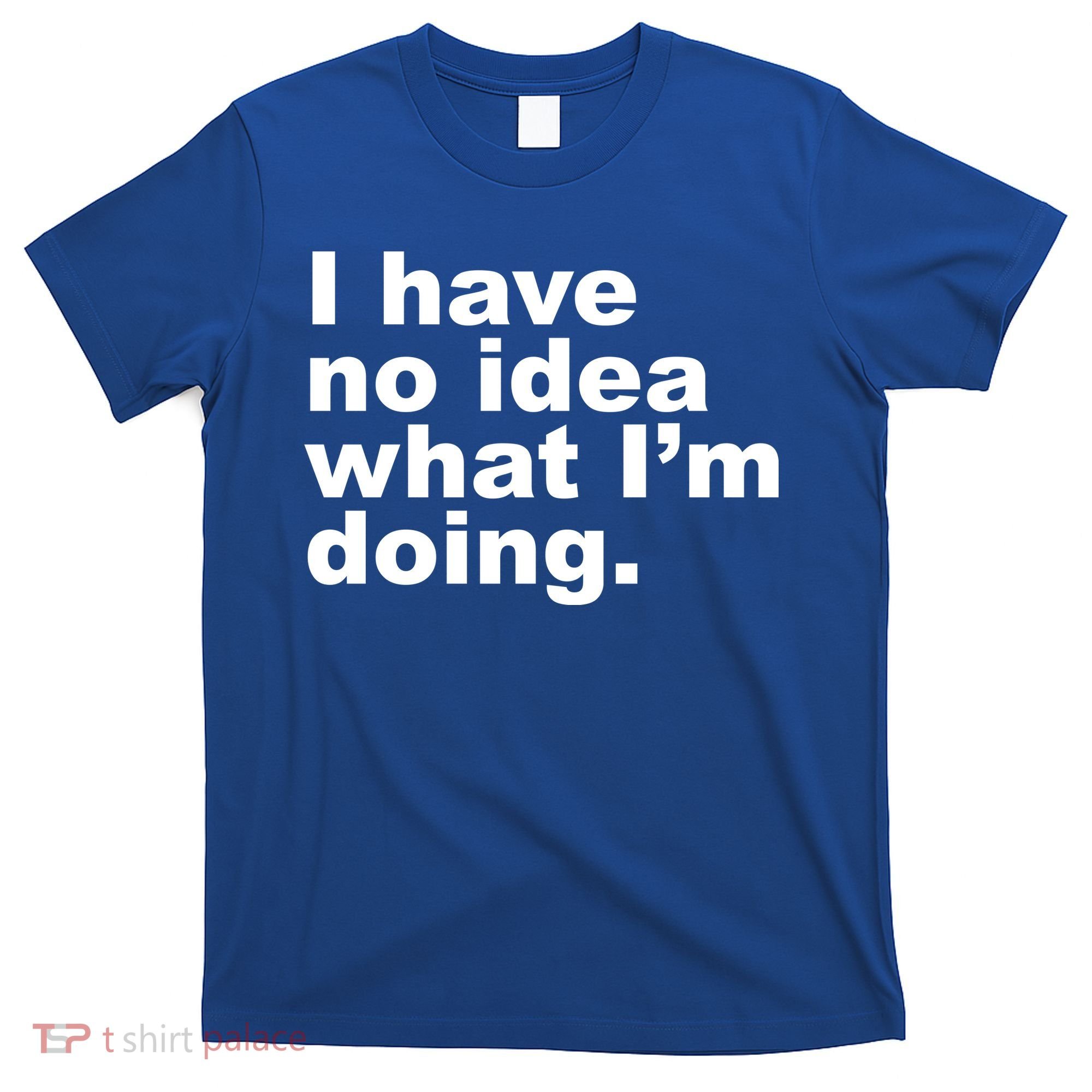 I Have No Idea What I'm Doing Funny Slogan T-Shirt