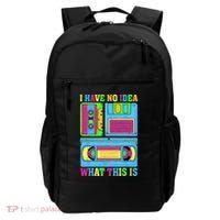 I Have No Idea What This Is 70s 80s 90s Outfit Backpack thumb 0