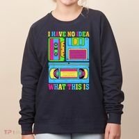 I Have No Idea What This Is 70s 80s 90s Outfit Women's Sweatshirt thumb 0